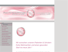 Tablet Screenshot of praxis-michalke.de